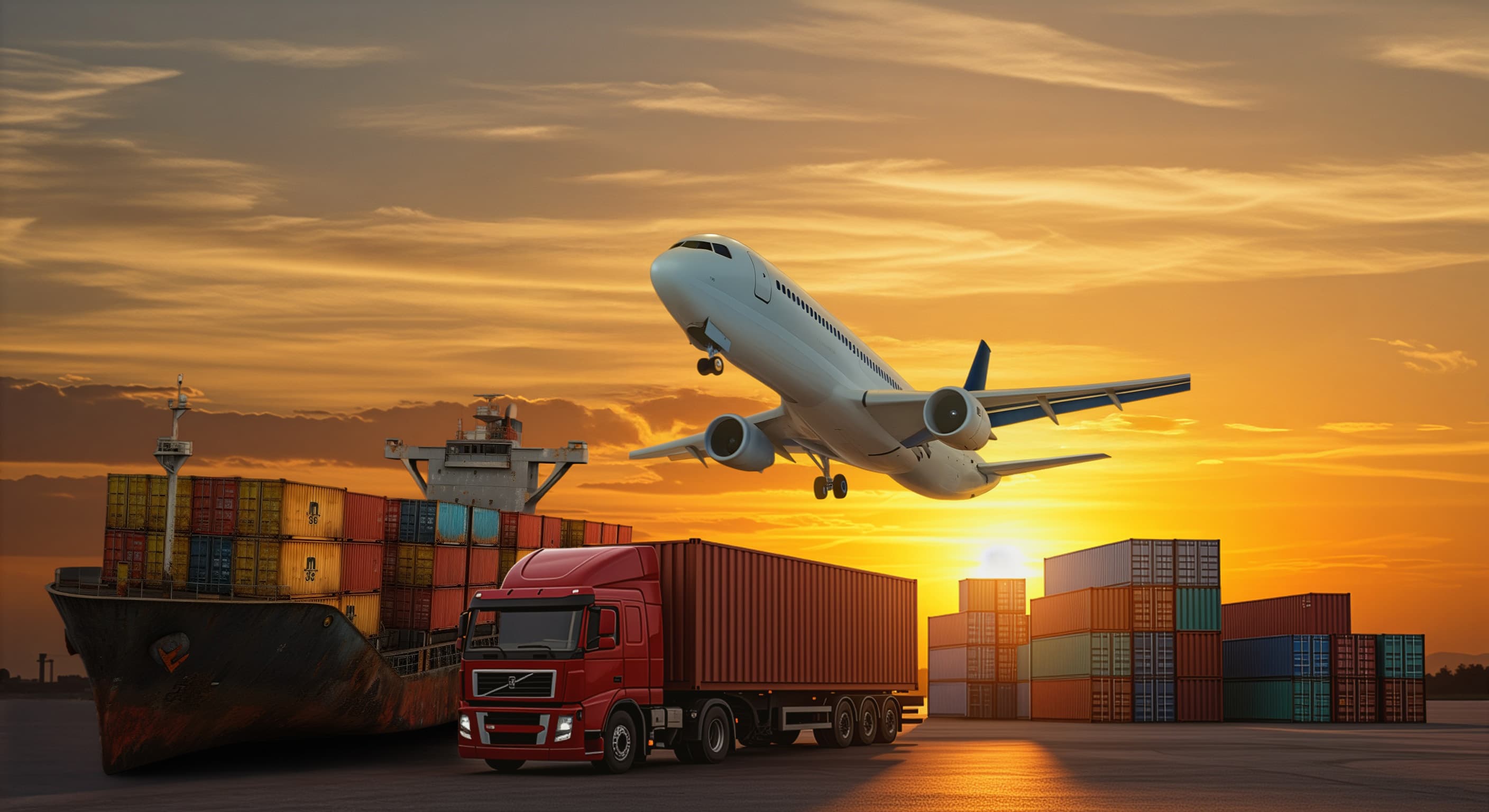 IHAME Logistics Hero Background